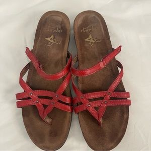 Ladies Dansko comfort sandals 40 US9.5/10